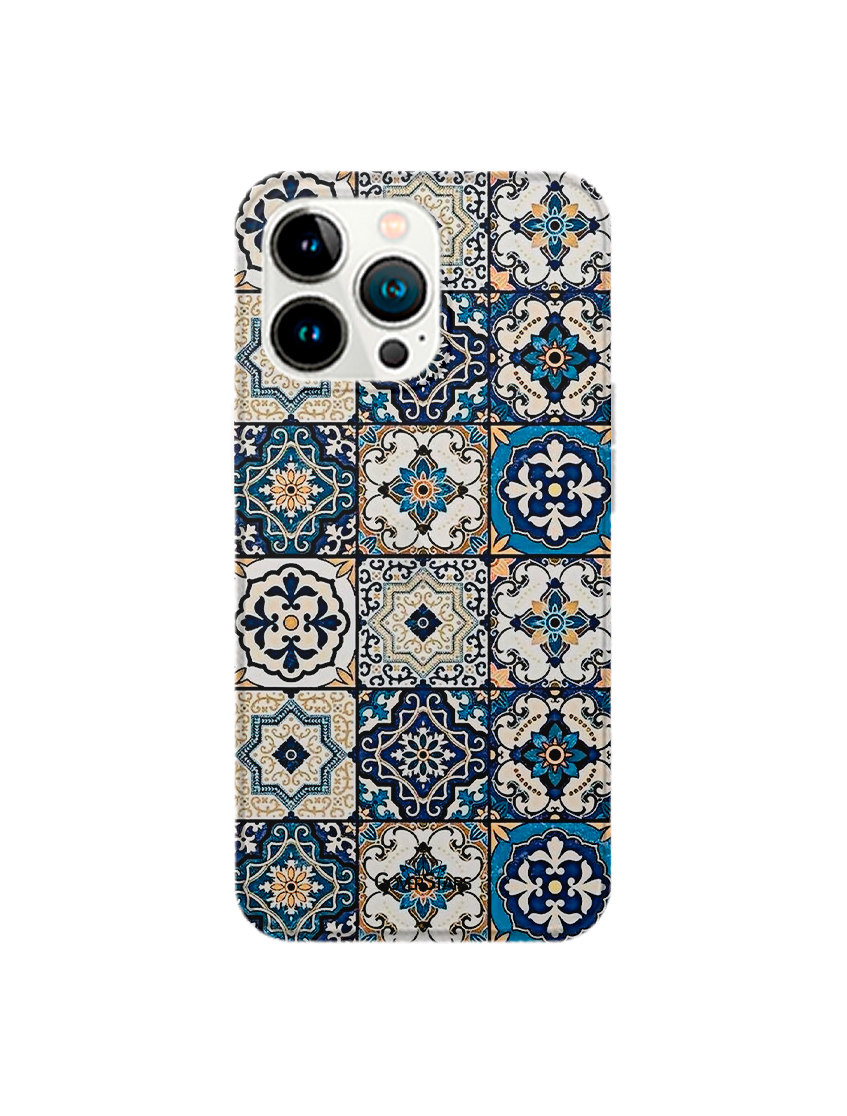 Cover IML Maiolica Blu Cobalto