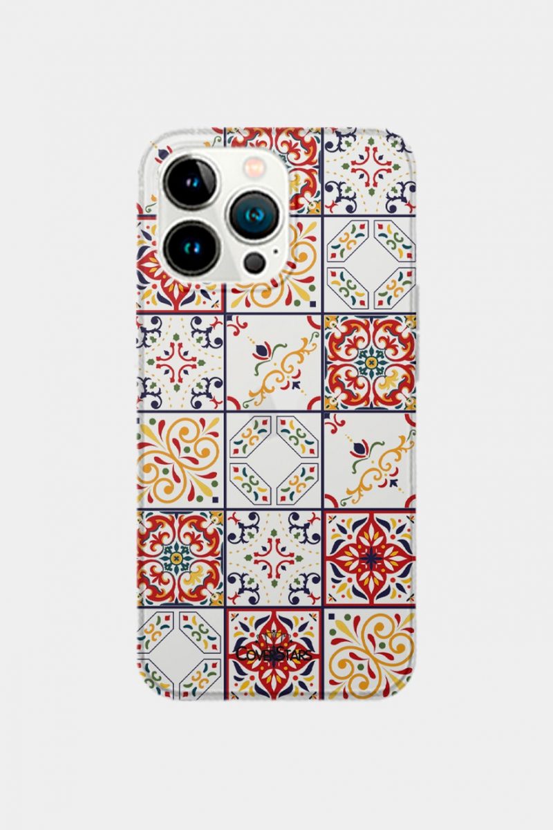 Cover Clear Maiolica Orange