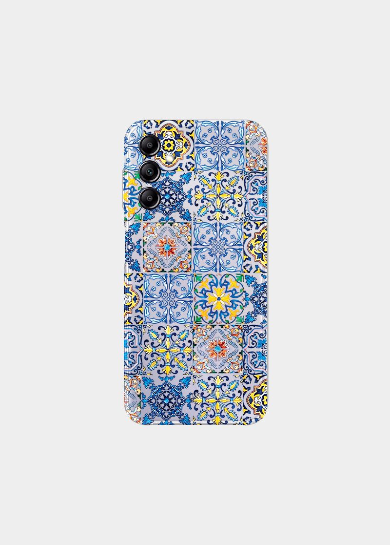 Cover Clear Maiolica Blu