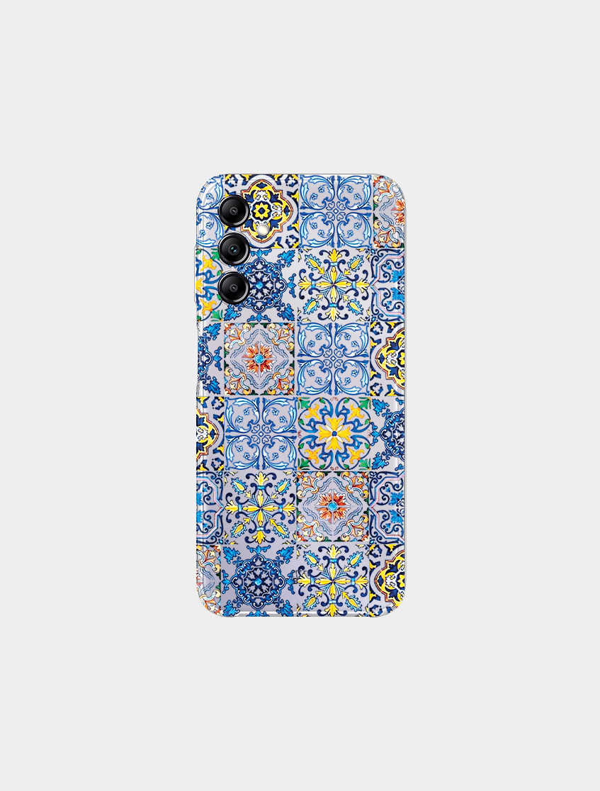 Cover Clear Maiolica Blu