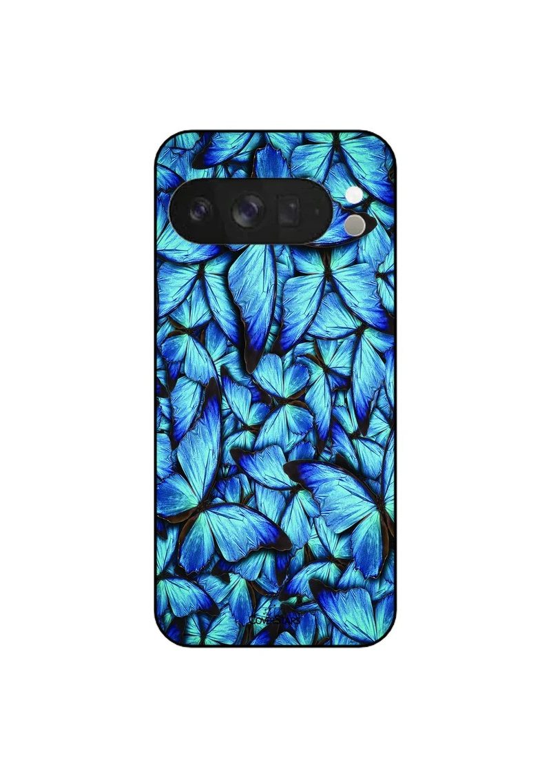Cover Google Pixel farfalle blu CoverStars
