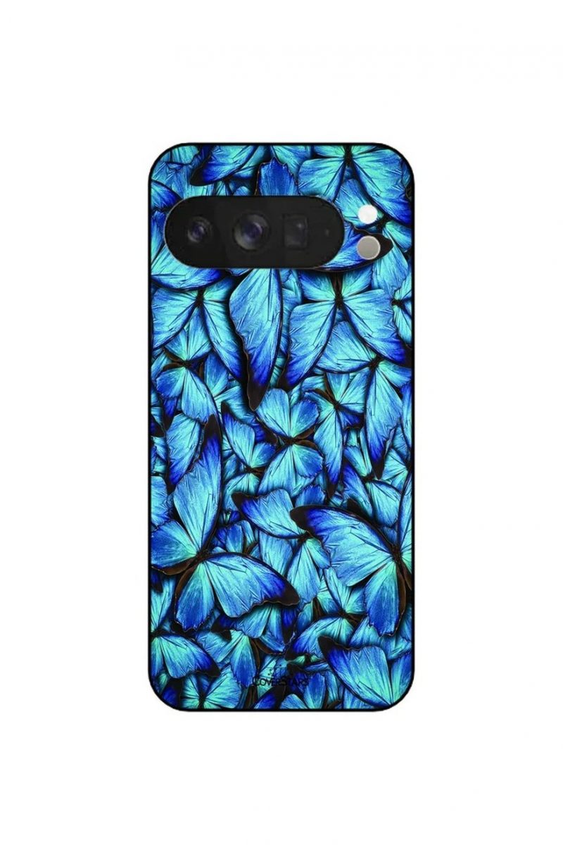Cover Google Pixel farfalle blu CoverStars