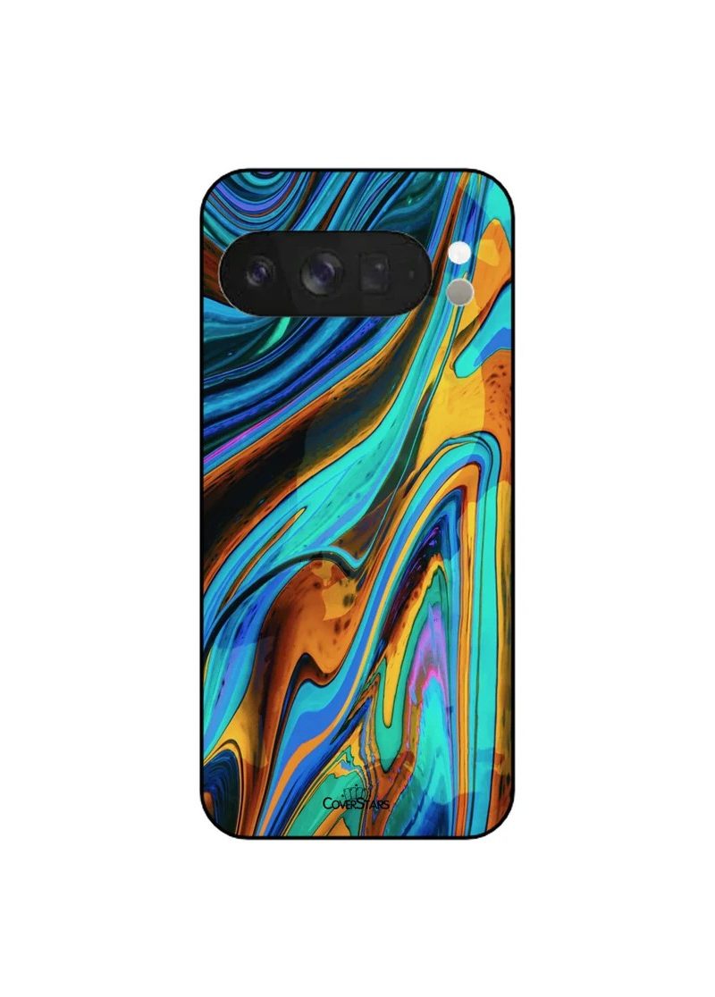 Cover Google Pixel fluidi blu CoverStars