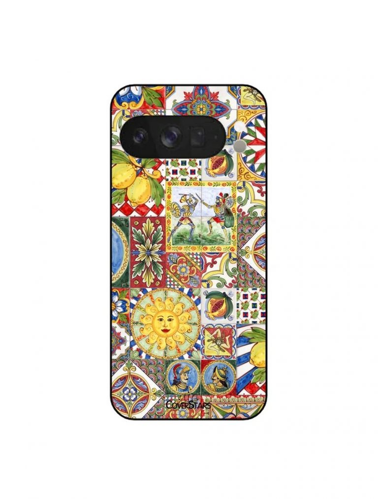 Cover TPU Google Pixel Maiolica Colorata