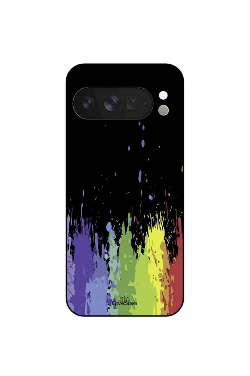 Cover Google Pixel schizzi colori CoverStars