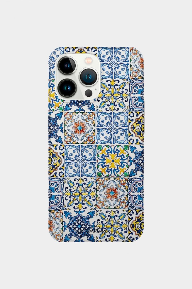 Cover Clear Maiolica Blu