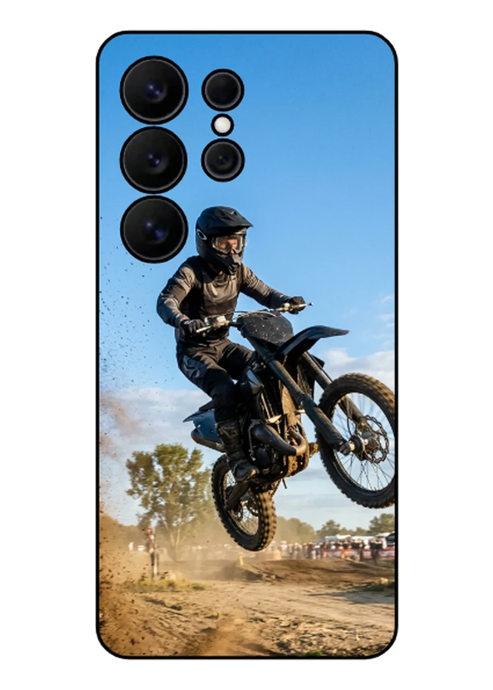 Cover personalizzata Samsung Galaxy S26 Ultra con foto di motocross