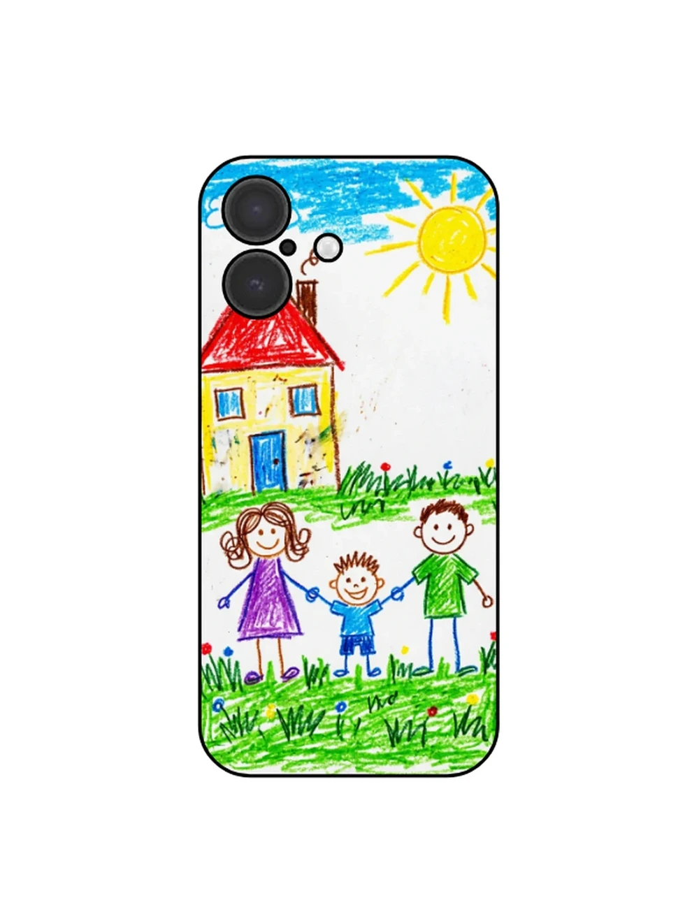 Cover personalizzata iPhone con disegno di un bambino