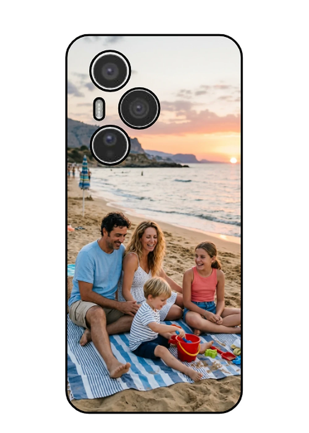 Cover Honor 400 Pro personalizzata con foto di famiglia