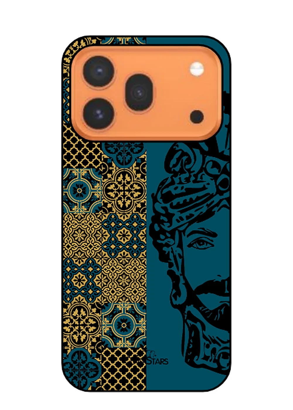 Cover TPU per Honor 600 Pro con Testa di Moro e maioliche siciliane