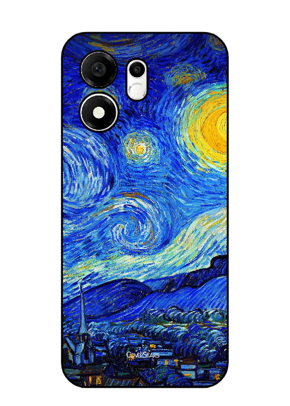 Cover TPU per Honor 600 Smart con la Notte Stellata di Van Gogh