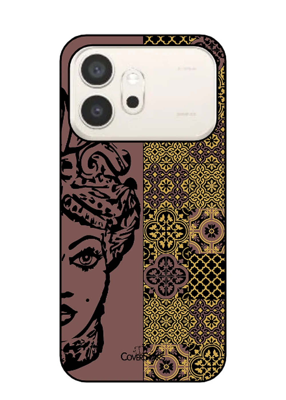 Cover TPU per Honor 600 con Testa di Moro e maioliche siciliane